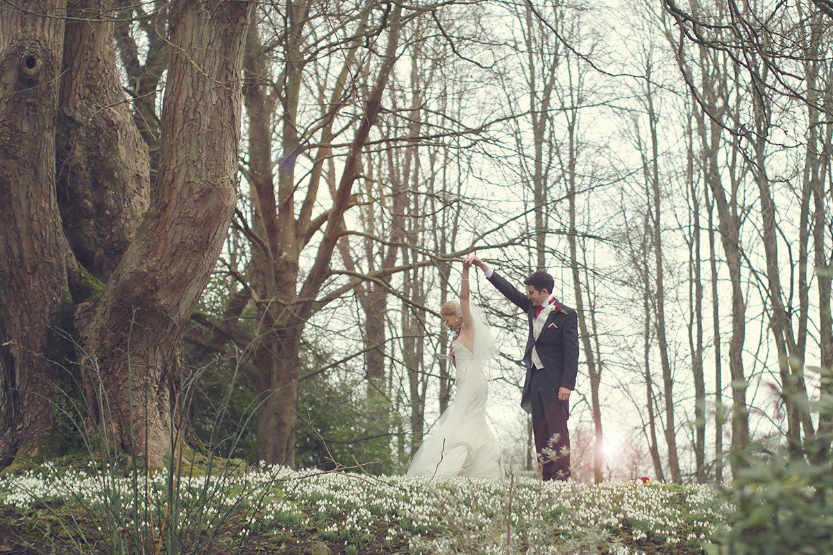 dancing in the snowdrops