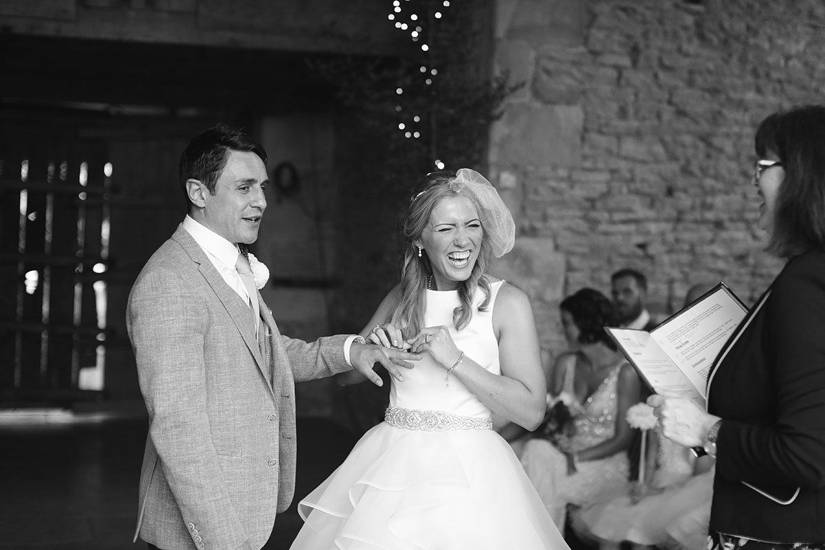 Gloucestershire Wedding Photographer working in Cheltenham & the Cotswolds - Stone Barn, Aldsworth | Bullit