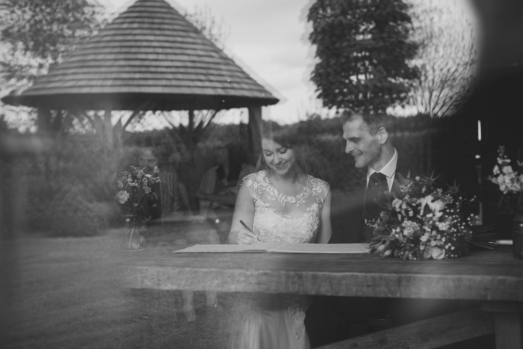 The Signing - Wedding Photography in Cheltenham, Cripps Stone Barn | Bullit Photography