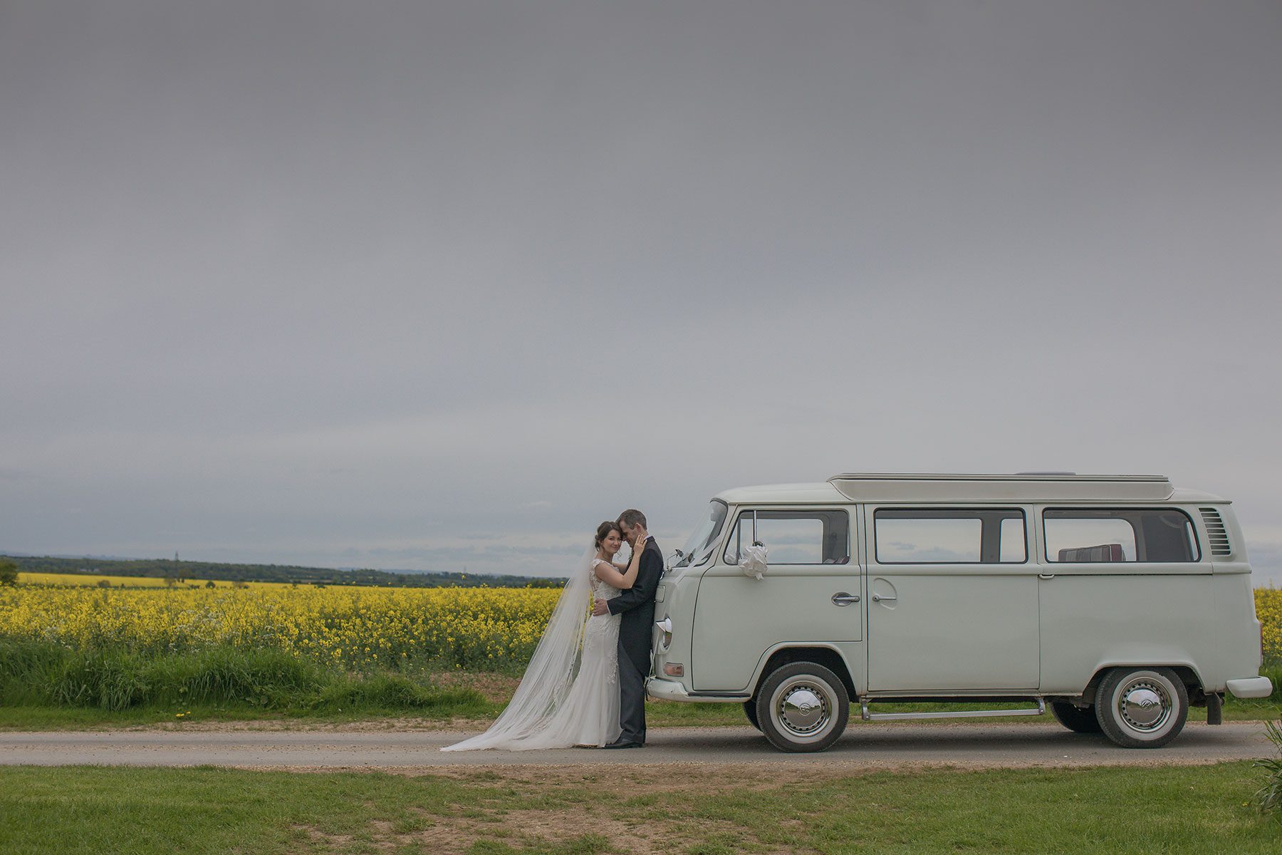 camper van weddings - Wedding Photography in Cheltenham, Cripps Stone Barn | Bullit Photography