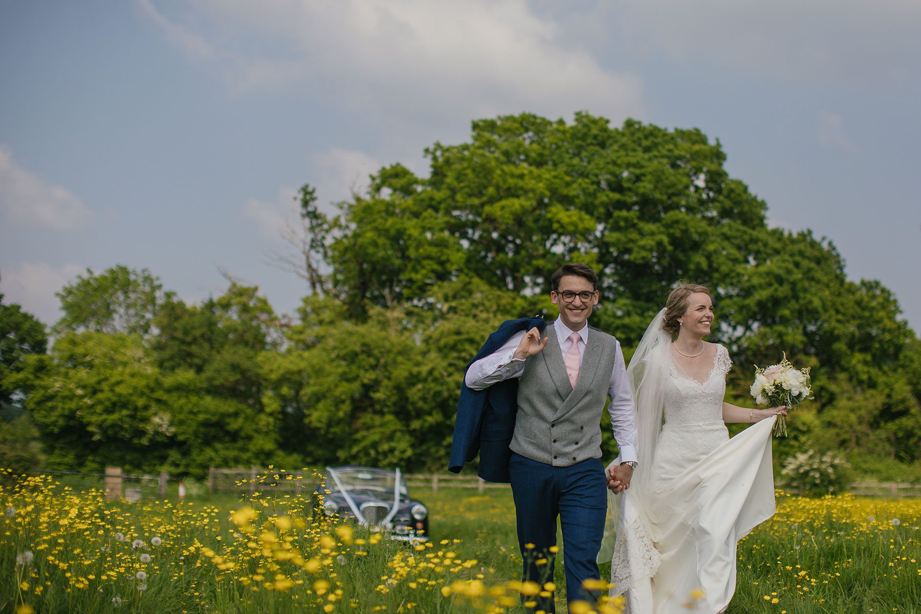 The views from Crippetts Barn - Reportage Wedding Photography in Cheltenham, Gloucestershire & the Cotswolds | Bullit Photography.
