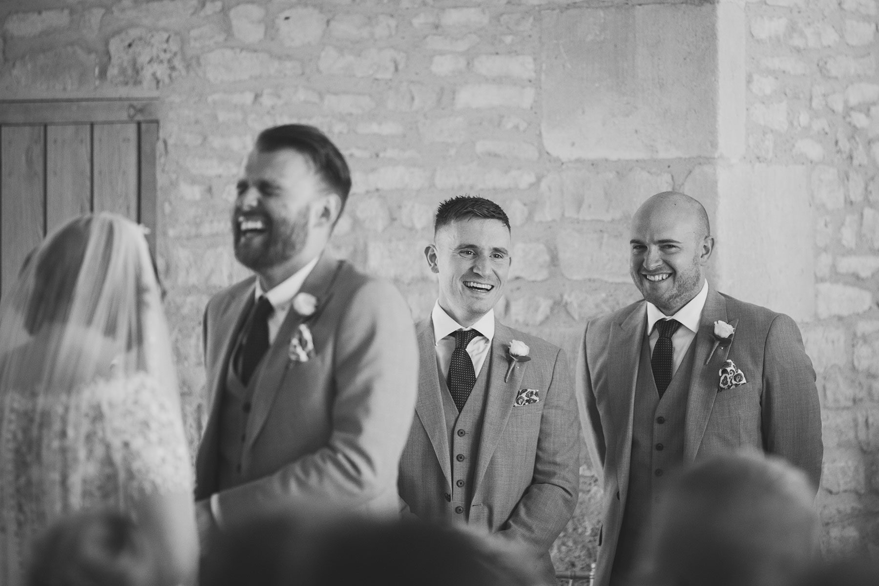 The Ceremony - Reportage Wedding at Upcote Barn | Bullit