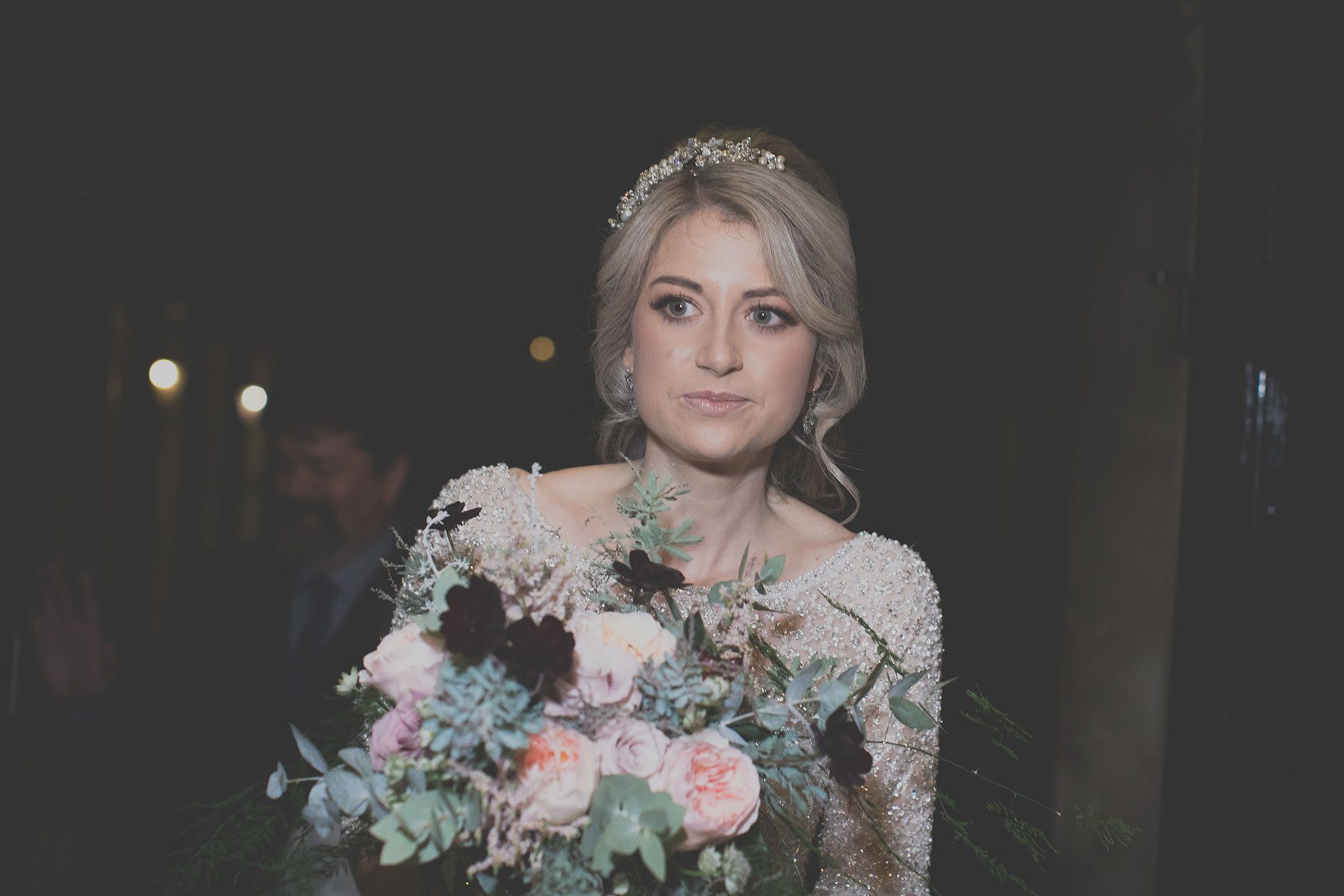 kate arriving at the roman baths