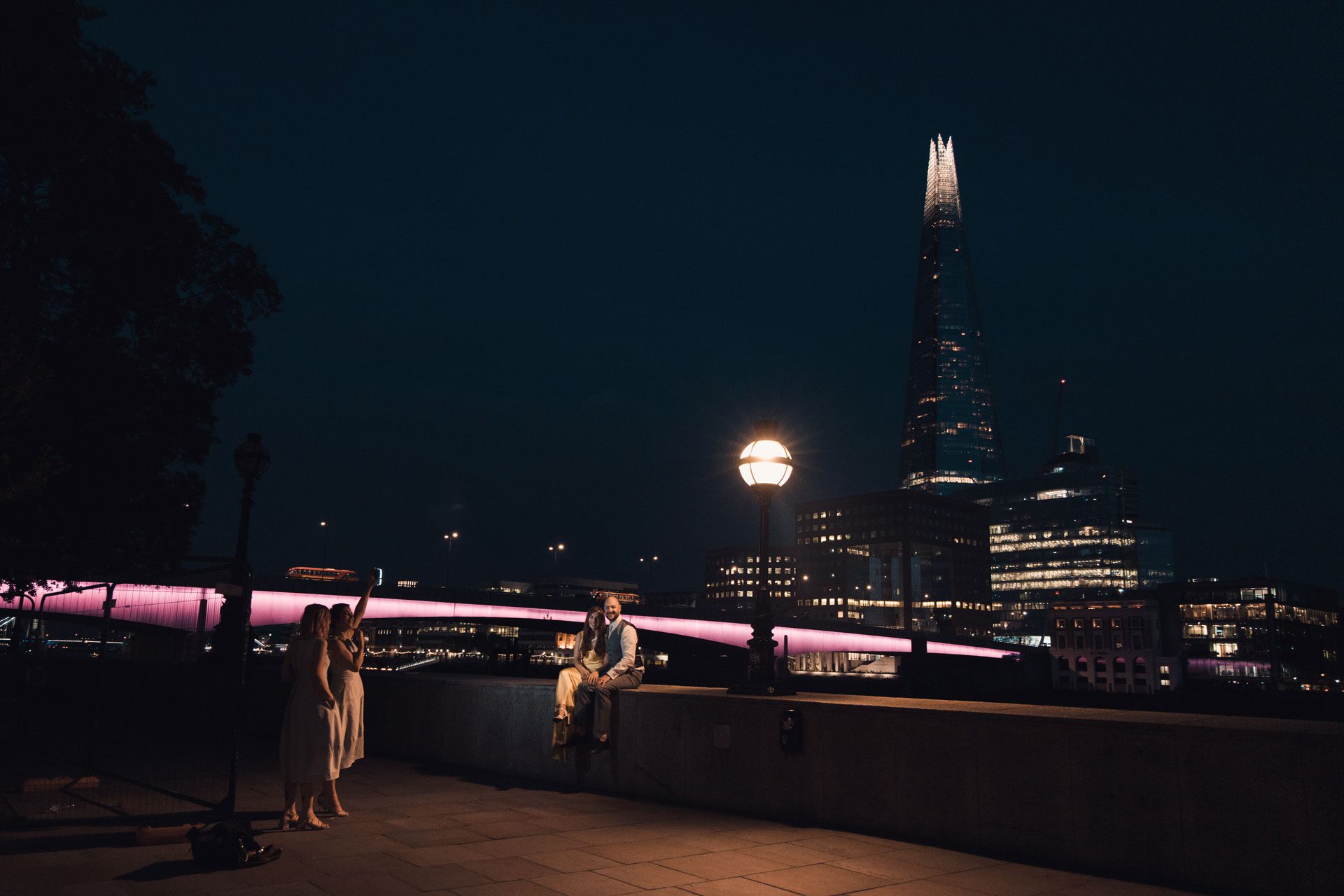 wedding photography by the shard