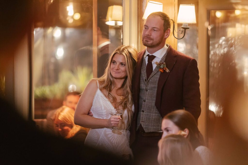 smiling couple